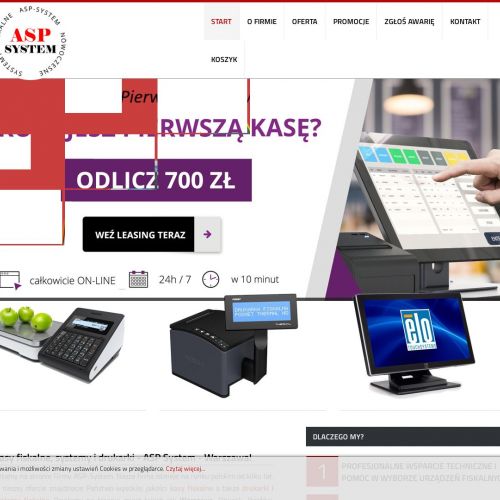 Serwis kas fiskalnych - Białystok
