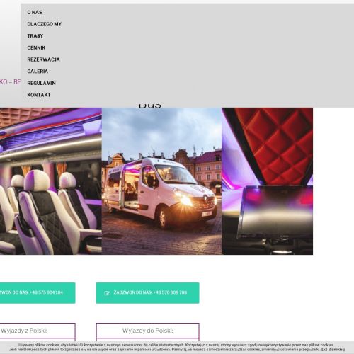 Przewóz osób polska belgia - Warszawa