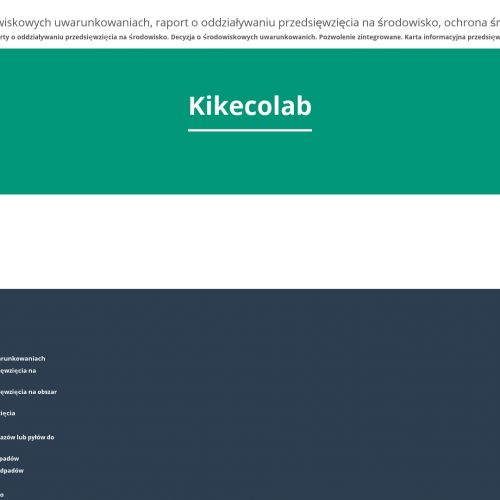 Karta informacyjna przedsięwzięcia - Kraków