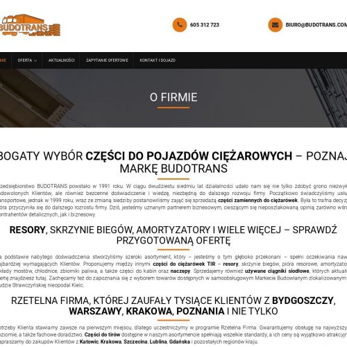 Części do ciężarówek Bydgoszcz