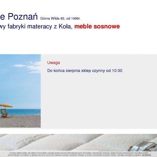 Łóżka na wymiar Poznań