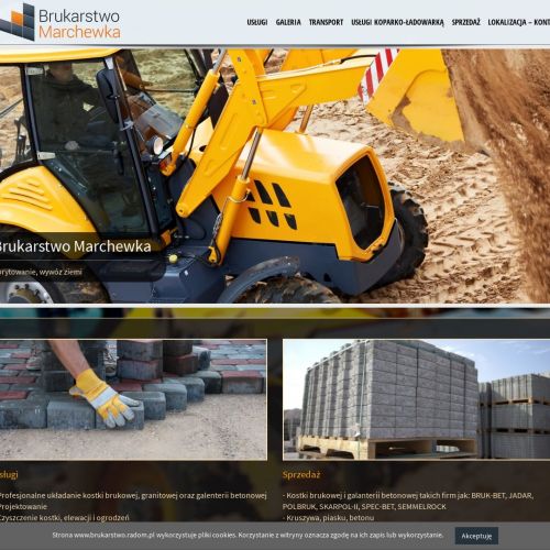 Układanie kostki betonowej w Grójcu