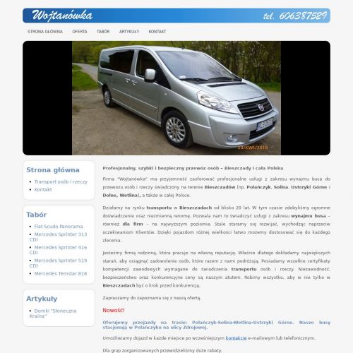 Ustrzyki Dolne - bus na wesele bieszczady