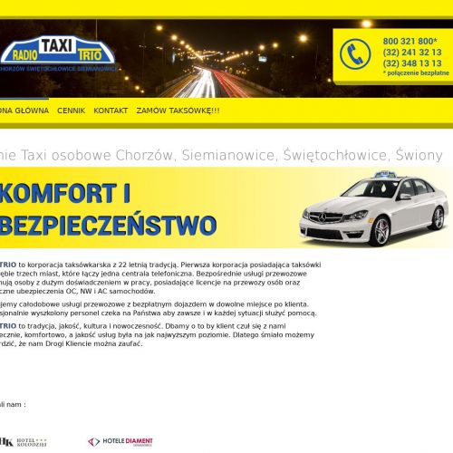 Taxi osobowe świętochłowice - Chorzów