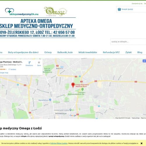 Trójnóg rehabilitacyjny w Łodzi