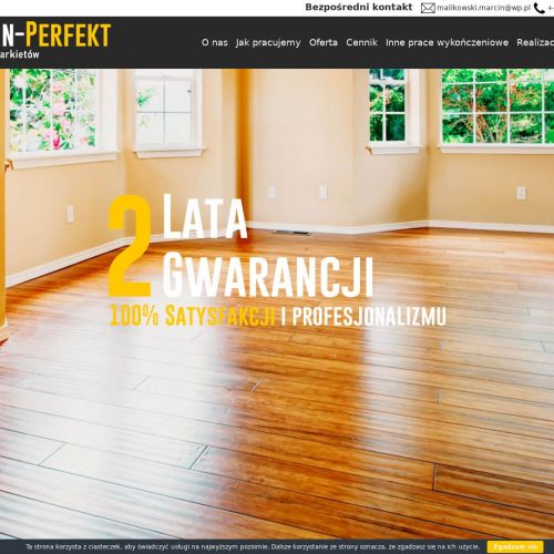 Bezpyłowe cyklinowanie parkietu mazowsze w Płocku