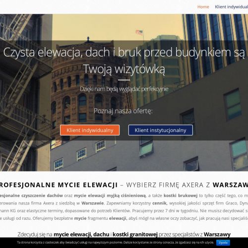 Mycie kostki granitowej w Warszawie
