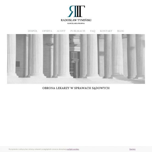 Adwokat sprawy medyczne - Warszawa