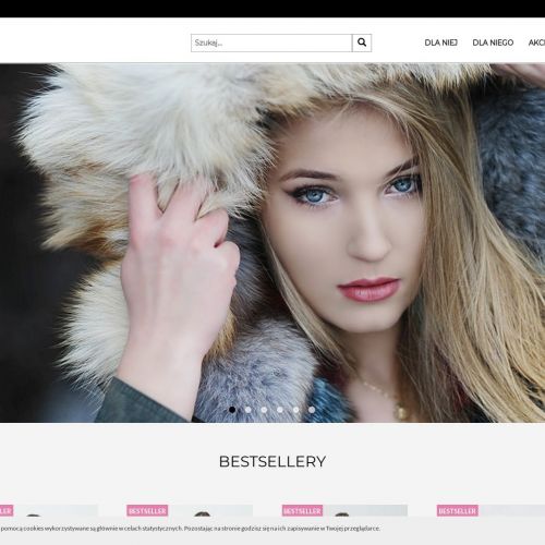 Parka damska z lisem