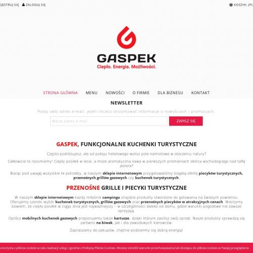 Kuchenka gazowa przenośna