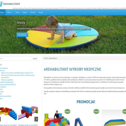 Kształtki rehabilitacyjne dla dzieci - Rawicz
