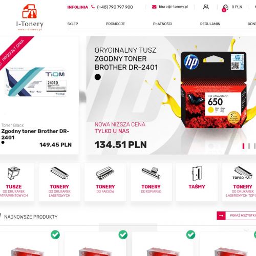 Wysokiej jakości tusze lexmark