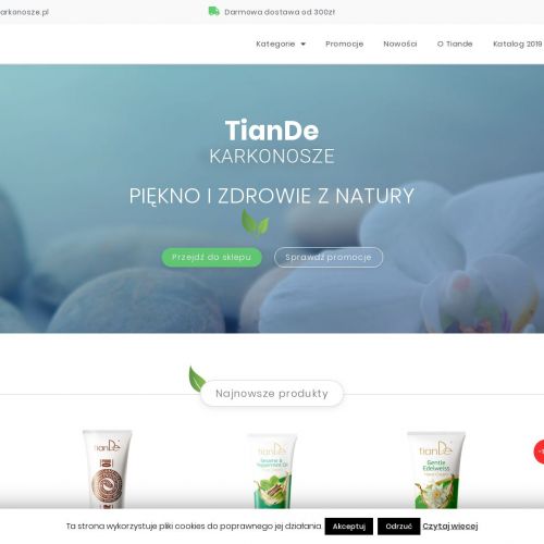 Tiande kosmetyki online w Jeleniej Górze