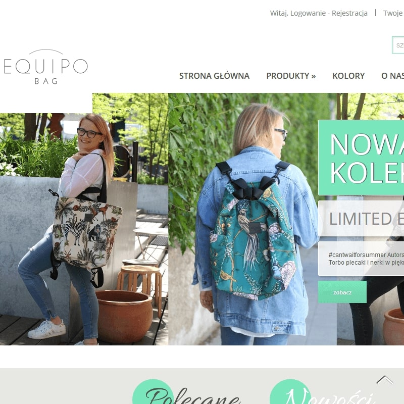 Plecak fotograficzny kwiaty - Poznań