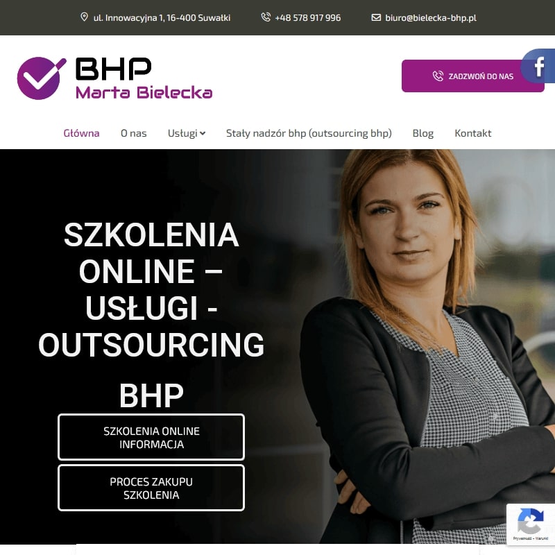 Szkolenia bhp online - Giżycko