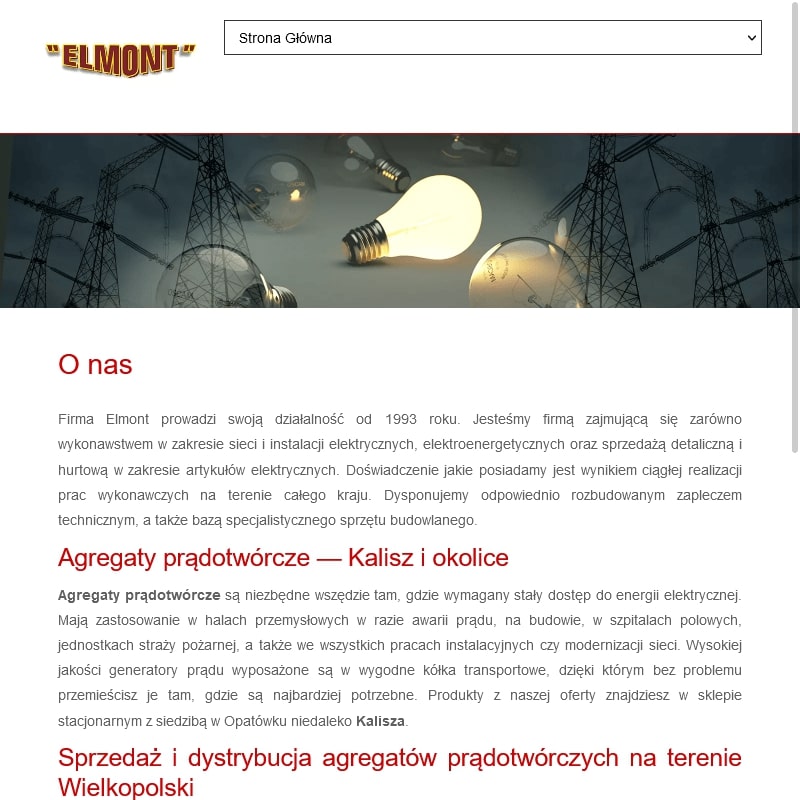 Wynajem agregatów prądotwórczych - Ostrów Wielkopolski