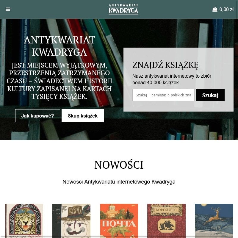 Antykwariat skup książek w Warszawie