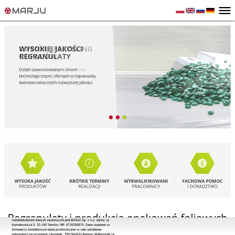 Przemiały tworzyw sztucznych w Tarnowie