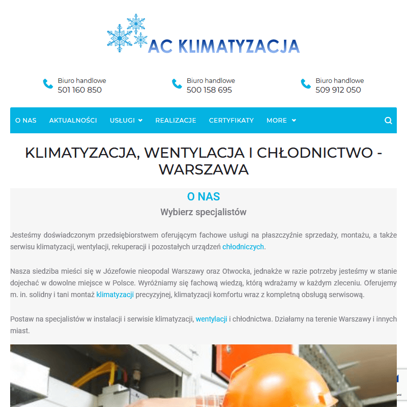Automatyka w chłodnictwie Warszawa