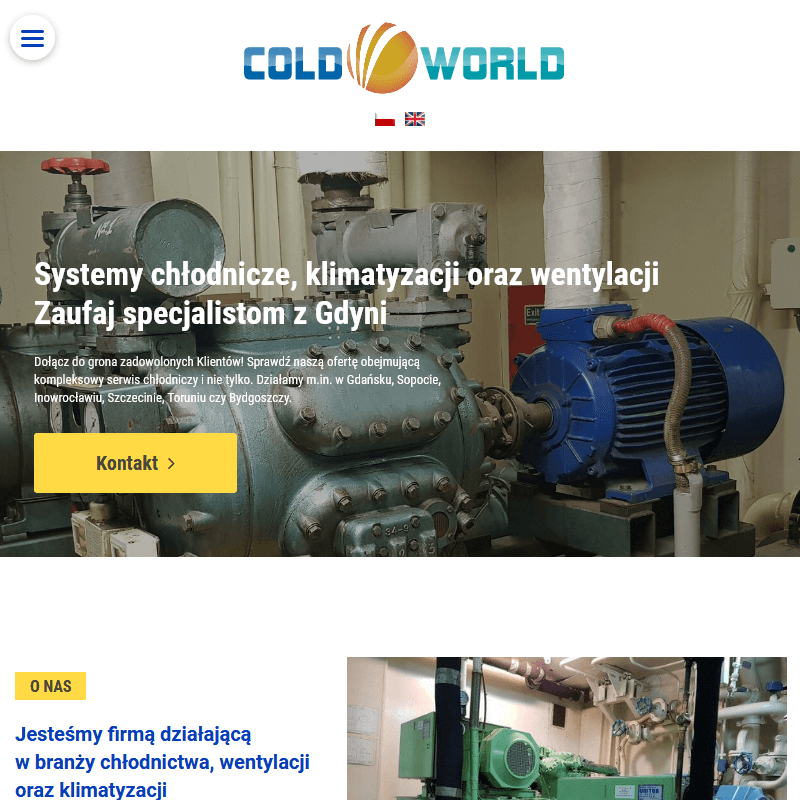 Change of refrigerant - Gdynia