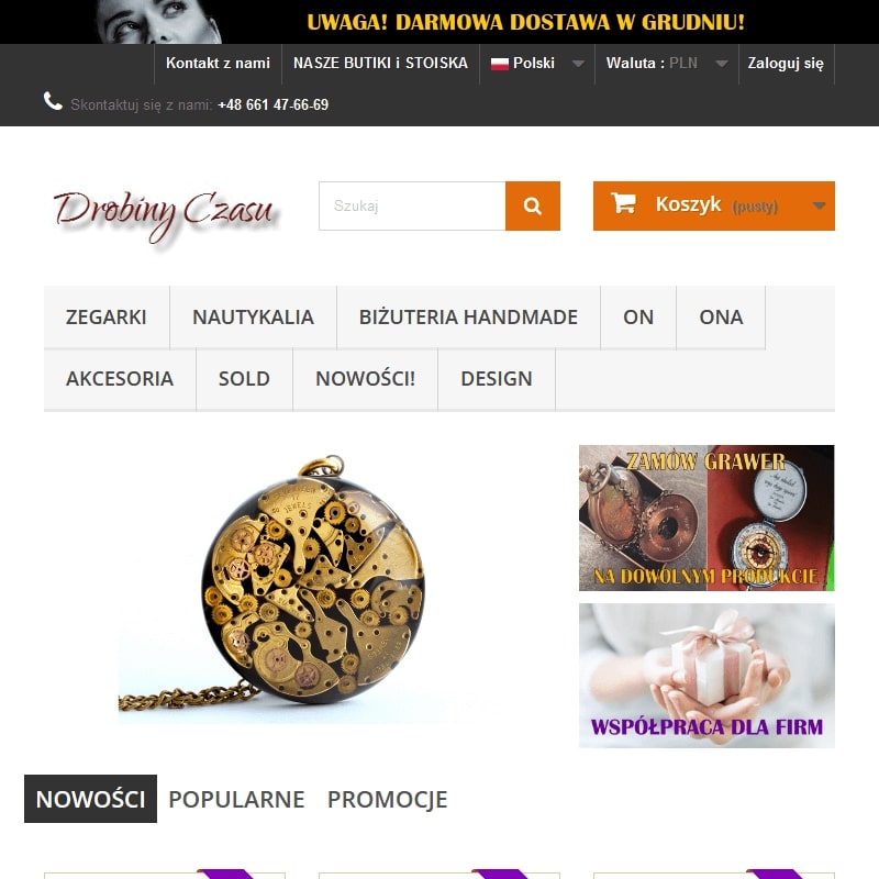 Biżuteria steampunk w Warszawie