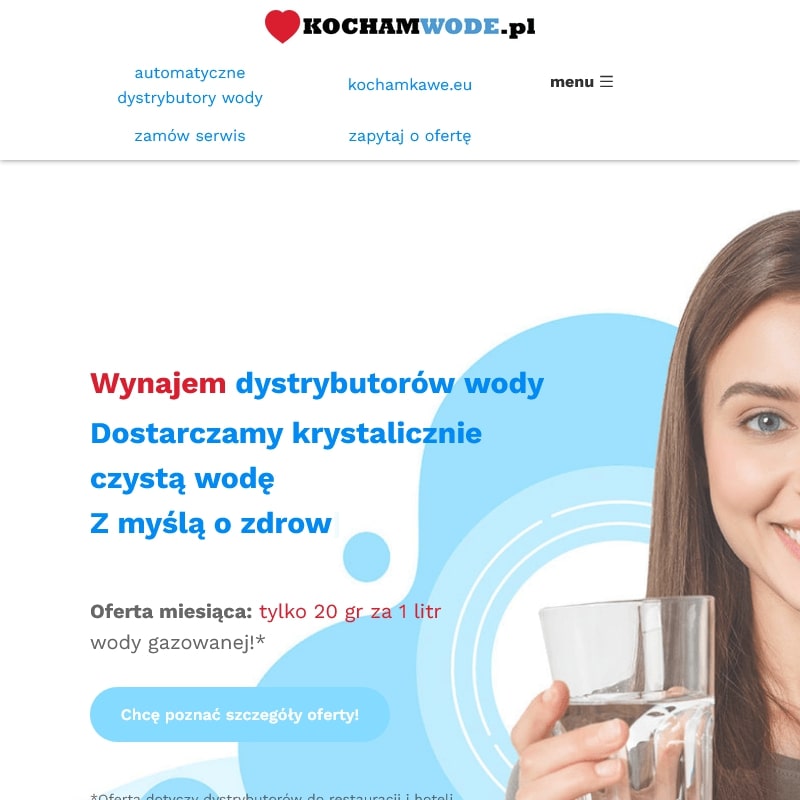 Bezbutlowy dystrybutor wody