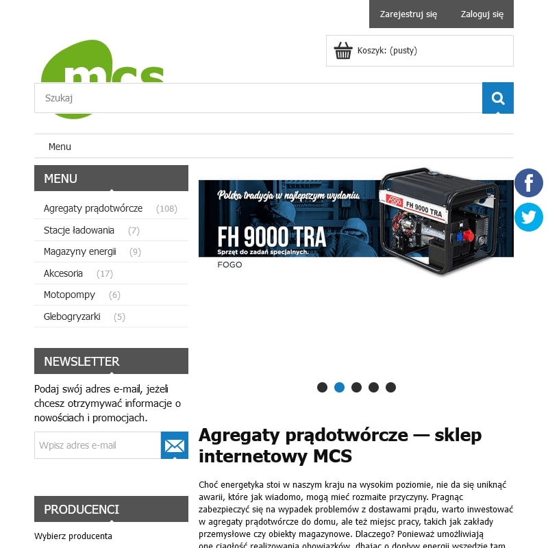 Agregat prądotwórczy daewoo