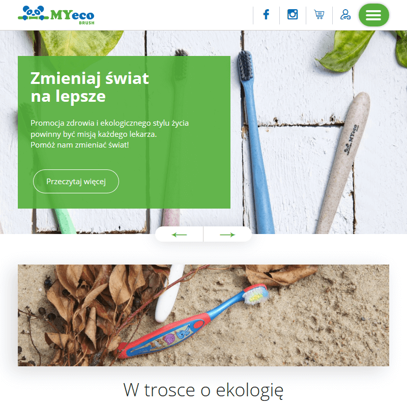 Zestaw ekologicznych szczoteczek do zębów - Warszawa
