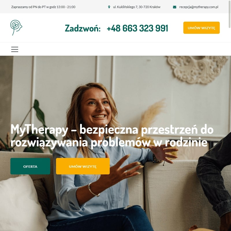 Terapeuta w Krakowie