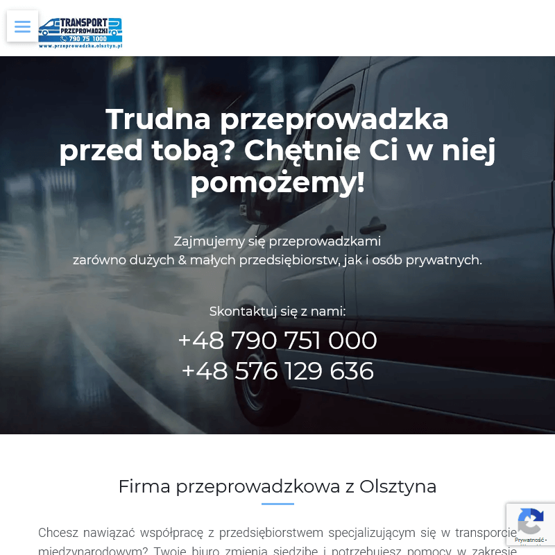 Przewóz mebli - Olsztyn