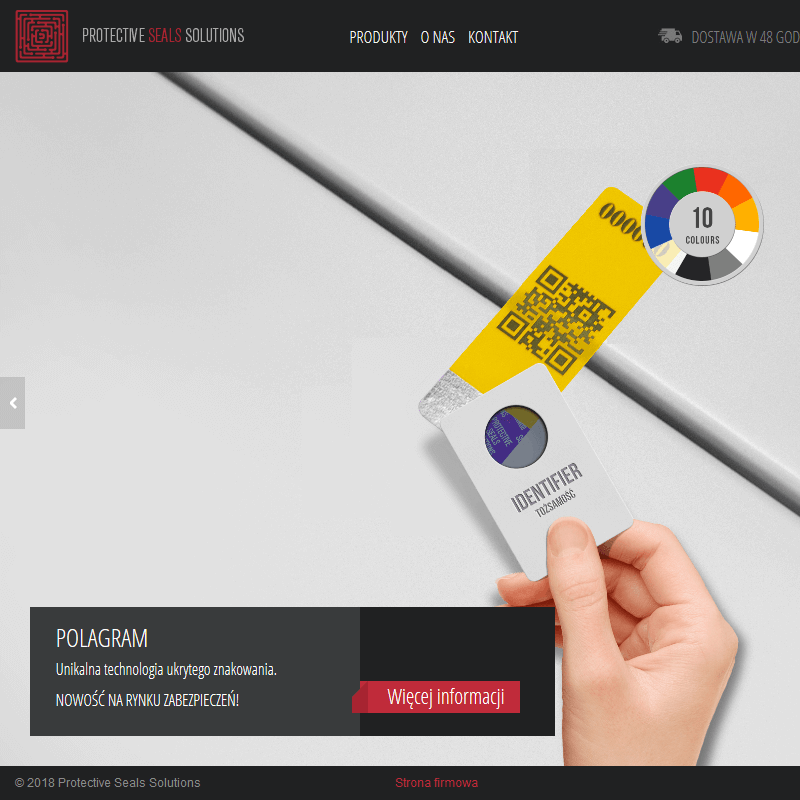 Etykiety plombujące