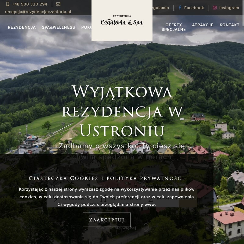 Ustroń - czantoria ustroń noclegi
