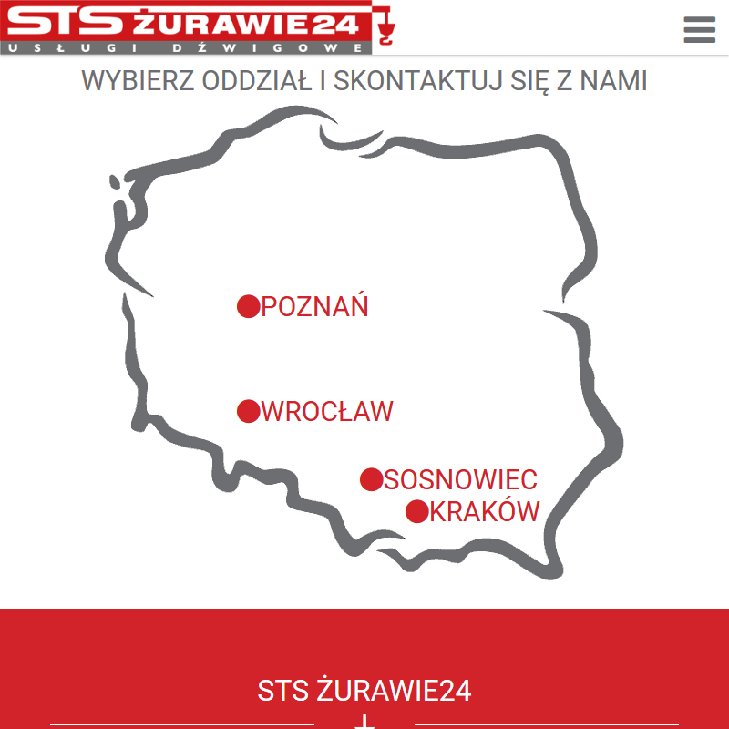 Wypożyczalnia żurawi Kraków