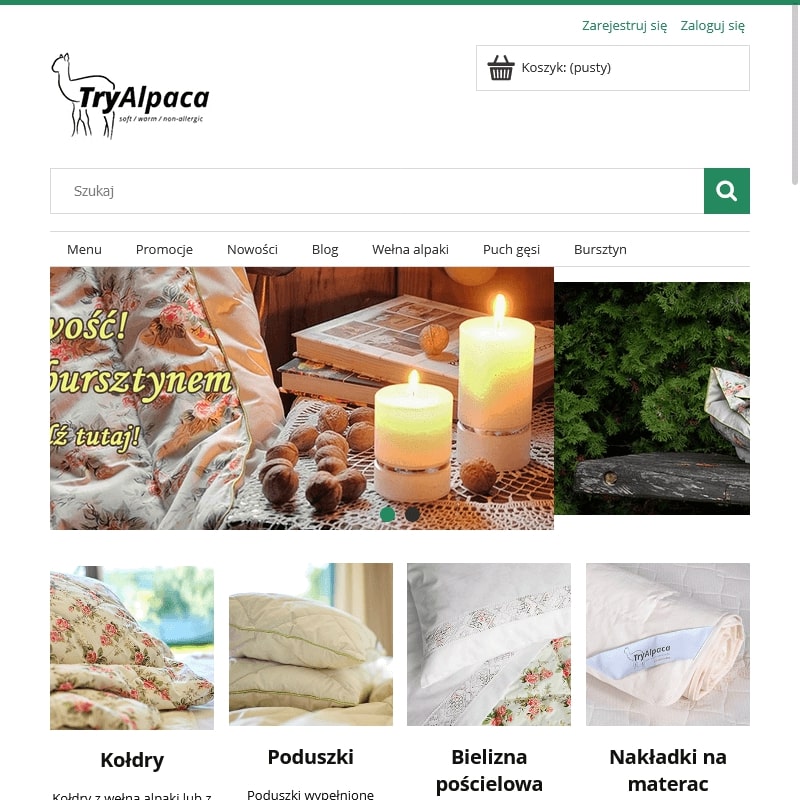 Poduszki z pierza gęsiego