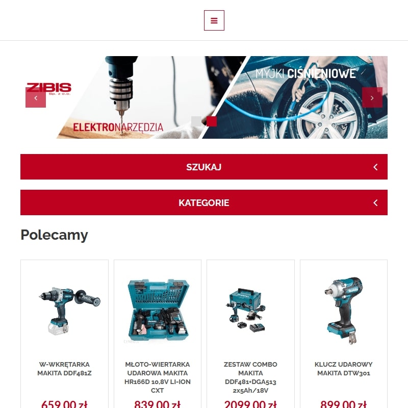 Kielce - makita elm3720