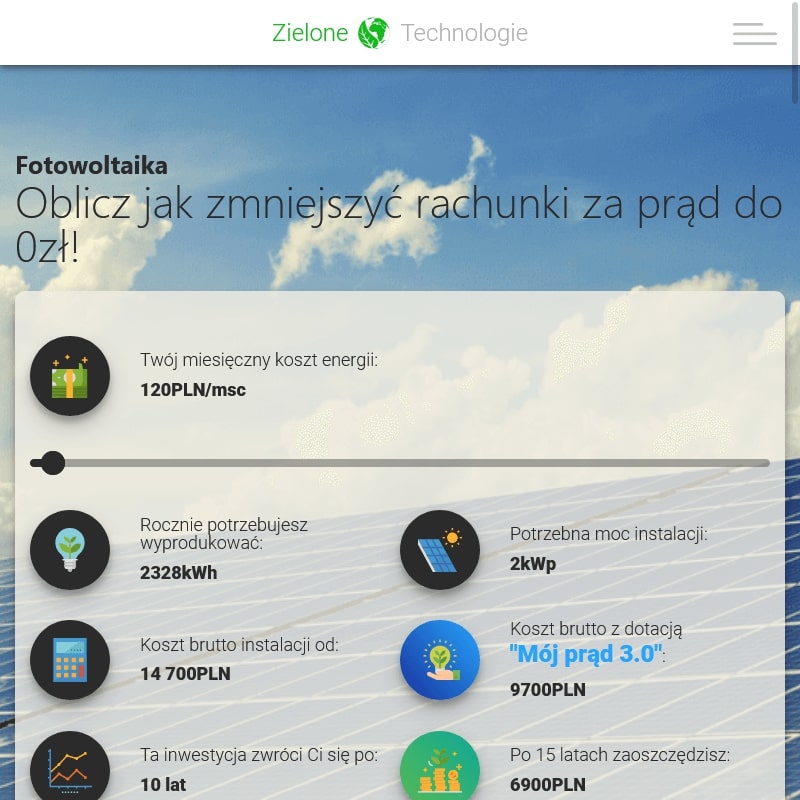 Fotowoltaika koszt w Zielonej Górze